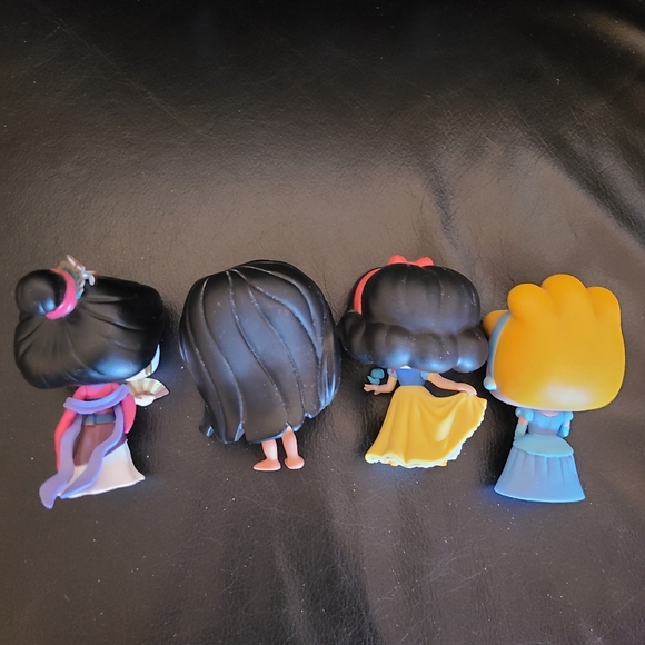 Lot of 4 Disney Princess Funko Pops - Picture 2 of 2